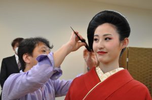 ヘアーモード撮影 @Moto with 長永会｜アップスタイル検定講習会