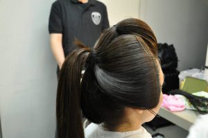 新日本髪技法の高島田 @Moto with 長永会｜アップスタイル検定講習会
